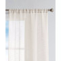 Erasmus Sheer Rod Pocket Window Curtain Panel Pair, 38" x 84"