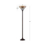 Davis Tiffany- Torchiere Led Floor Lamp