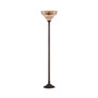Davis Tiffany- Torchiere Led Floor Lamp