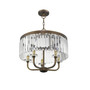 Ashton 5-Light Convertible Chandelier/Ceiling Mount