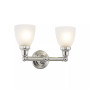 Classic 2-Light Bath Vanity Fixture