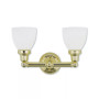 Classic 2-Light Bath Vanity Fixture
