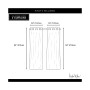 Nicole Miller Canvas Indoor/Outdoor Grommet Top 54" X 84" Curtain Panel Pair