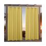 Nicole Miller Canvas Indoor/Outdoor Grommet Top 54" X 84" Curtain Panel Pair