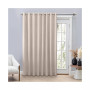 Grasscloth Lined Grommet Curtain Patio Panel w/Wand 110"W x 84"L