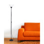 Simple Designs 1 Light Stick Torchiere Floor Lamp