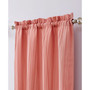 Venetian Crushed Linen Look 38" x 96" Curtain Set