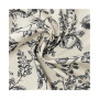 Waverly Gardens Tailored Curtain Panel Pair with tiebacks 84"W x 72"L