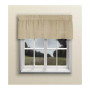 Shannon 2 Pleat Button Curtain Valance 52"W x 15"L
