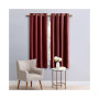 Ultimate Black Out Grommet Curtain Panel w/Wand 56"W x 45"L