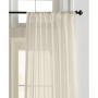 Asher Cotton Voile Sheer Window Curtain