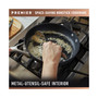 Premier Space Saving Hard-Anodized Nonstick 8 Quart Stock Pot with Lid