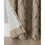 Celina Organic Leaf Semi-Sheer Grommet Curtain Panel, 96" x 50"