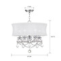 New Castle 20" Ceiling Light