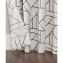 Jigsaw Embroidery Curtain, 50" x 108"