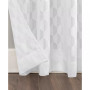 Verge 52" x 84" Geometric Clipped Jacquard Curtain Panel