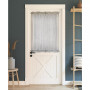 Sheer Voile Door Panel Curtain Panel, 72" L x 59" W