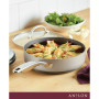 Achieve Hard Anodized Nonstick 3 Quart Saute Pan with Lid
