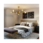 Modern American chandelier golden iron -9 bulb