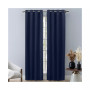 Grasscloth Lined Grommet Curtain Panel 54"W x 63"L