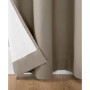 Cyrus Thermal Blackout Grommet Curtain Panel, 63" L x 40" W