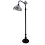 Tiffany Style Floral Design Floor Reading Lamp