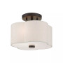 Solstice 2 Lights Semi Flush