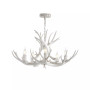 Eldora 30" Adjustable Resin Antler 5-Light LED Chandelier