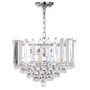 Hampton 2 Light 16.5"D Glass Pendant