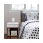 Simple Designs Stonies Small Stone Look Table Bedside Lamp