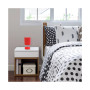 Simple Designs Stonies Small Stone Look Table Bedside Lamp