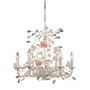 Heritage 6-Light Chandelier in A Cream Finish