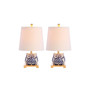 Justina Ceramic Mini Table Lamp, Set of 2