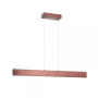 Draper 40" Dimmable Adjustable Integrated LED Metal Linear Pendant