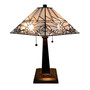 Tiffany Style Mission Table Lamp