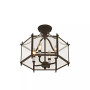 Livingston 4-Light Convertible Pendant/Ceiling Mount