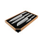 5-Piece Japanese Stainless Steel Knife and Sharpener Set