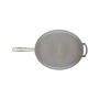 Hard Anodized 5 quart Nonstick Oval Saute Pan with Helper Handle and Lid