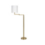 Moby Swing Arm Floor Lamp with Drum Shade