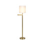 Moby Swing Arm Floor Lamp with Drum Shade