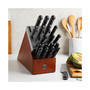 Solution Self-Sharpening Knife Block Set, 20 Piece