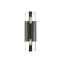 Winfield 2-Light Wall Sconce in Matte Black