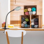 LightView Flex LED Clamp Magnifier Desk Lamp - (1.75x) 3 Diopter