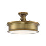 Watkins 3-Light Semi Flush Ceiling Light