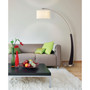 Plimpton Wood Arc Floor Lamp