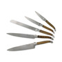 Laguiole 5-Pc. Olive Wood Kitchen Knife Set