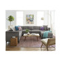 Pacific Coast Basque Gold Arc Floor Lamp