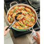 Hard Anodized Ceramic Nonstick 5 Quart Saute Pan with Lid