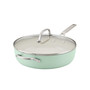 Hard Anodized Ceramic Nonstick 5 Quart Saute Pan with Lid