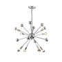 Glenn 8-Light Metal Sputnik-Led Chandelier